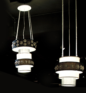 NETTIPATTAM PENDENT LAMPS  Kerala Sutra by Sahil & Sarthak